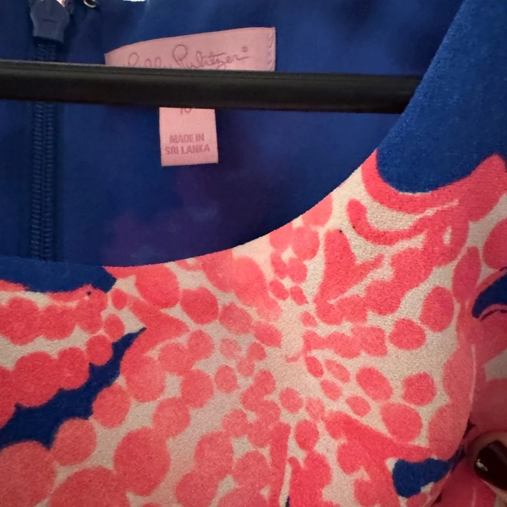 Lilly Pulitzer Donna Romper – Ikat Blue M’Ocean Engineered Print - Picture 3 of 3